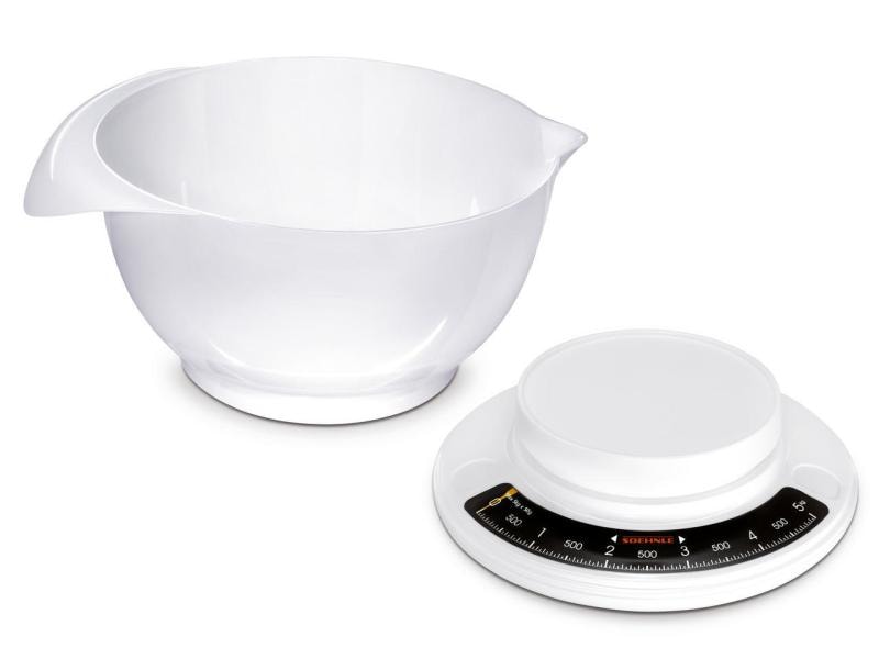 Soehnle Küchenwaage Culina Pro Weiss Analoge Küchenwaage