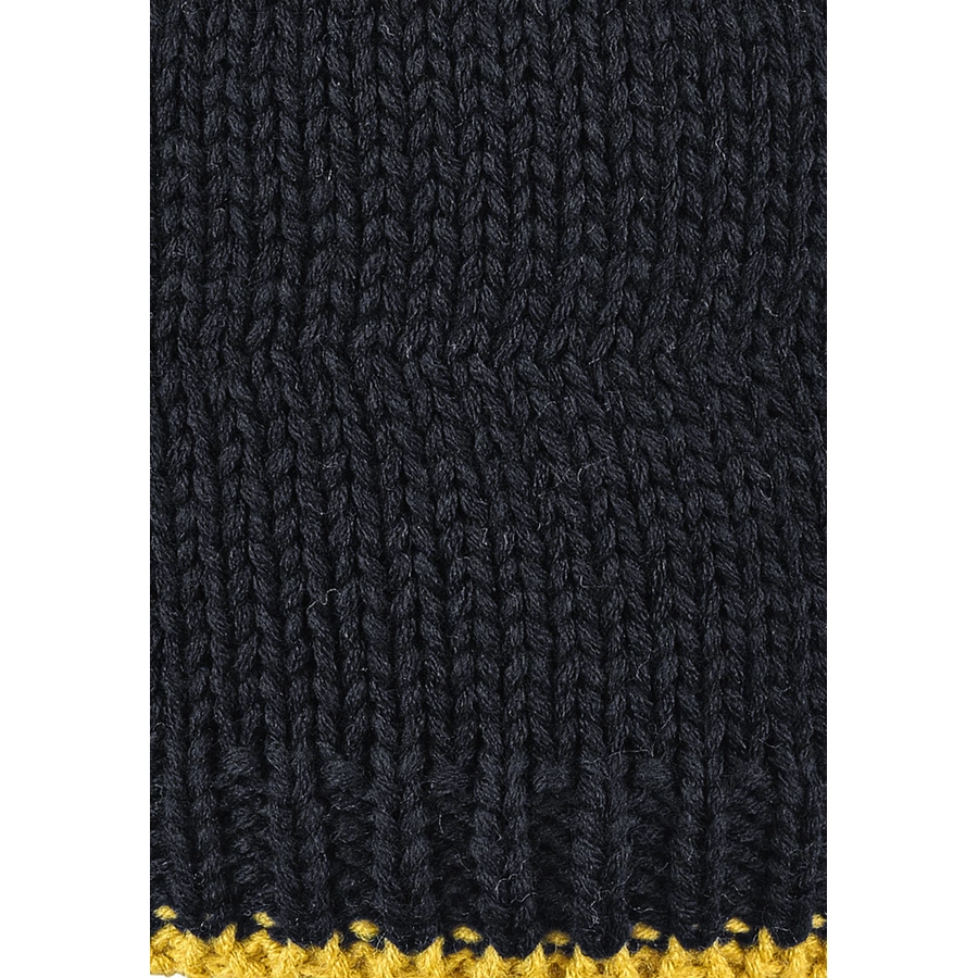 Sterntaler Strickmütze Kontrast marine