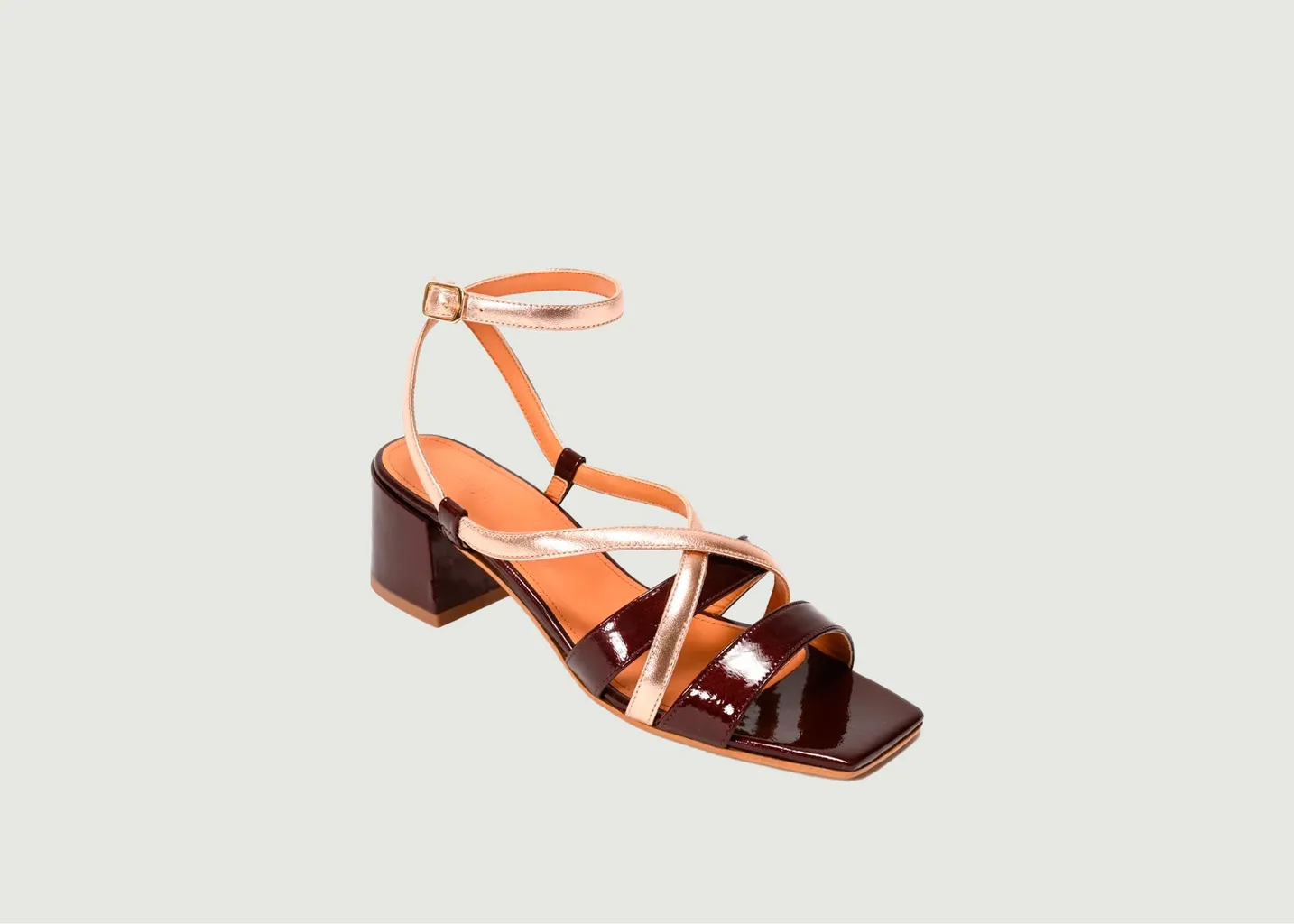 Sandales à talons carrés et brides HUMAYA