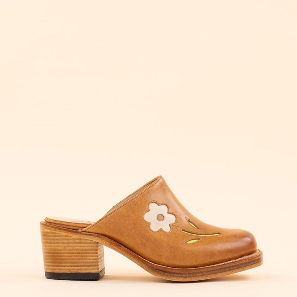 Sendra klompen 4889 Teak