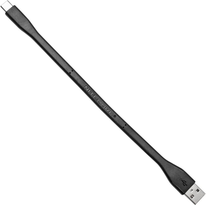 Nitecore - TINI2 - Flexibele Laadkabel - Zwart - 215 mm