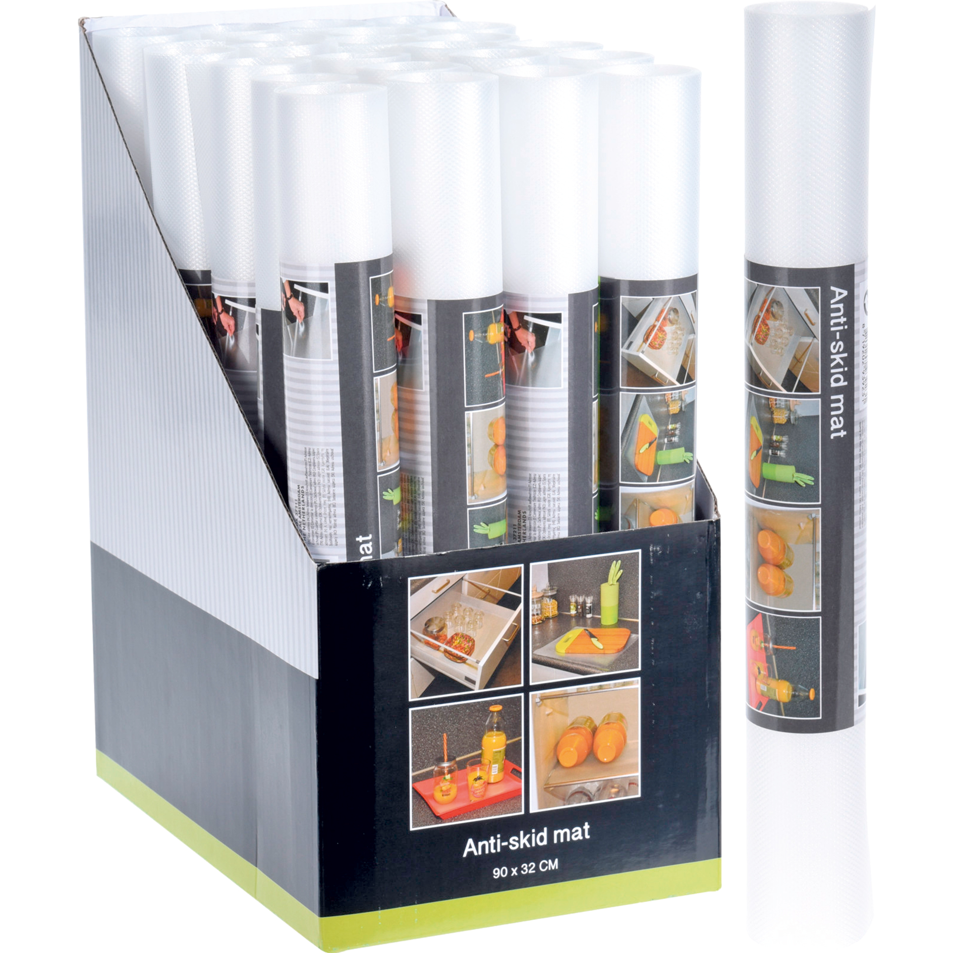 Anti-Rutsch-Matte - transparent - 90x32 cm