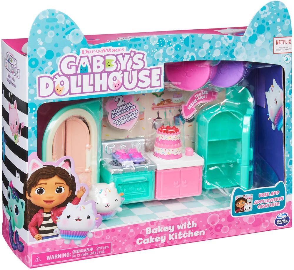 GABBY ET LA MAISON MAGIQUE - PLAYSET DELUXE LA CUISINE DE PETIT CHOU