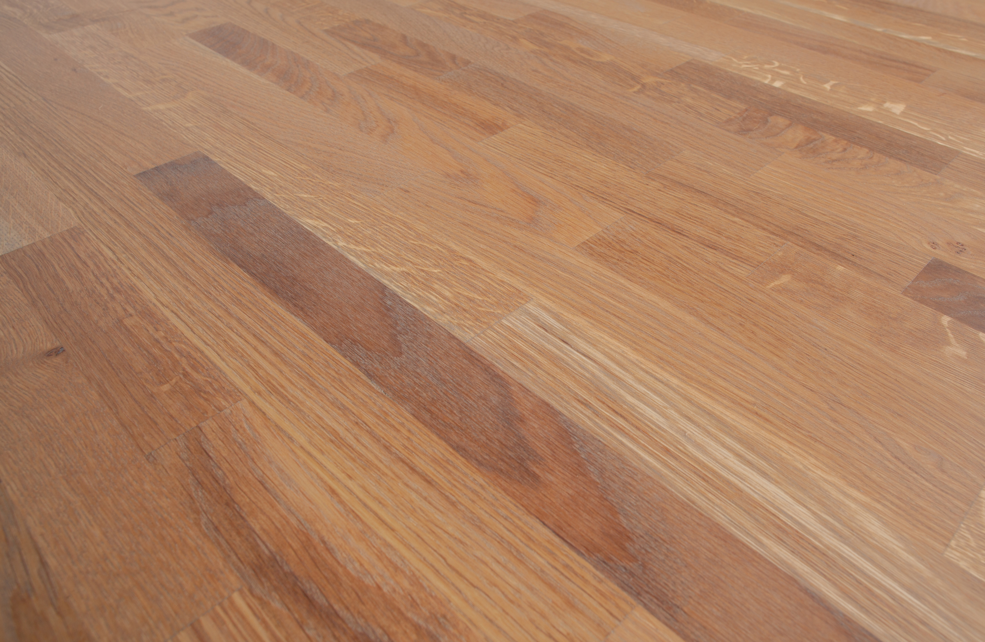 WOOOD tafelblad Tablo rond [fsc] Tafelblad Tablo rond eiken [fsc] - grijze olie