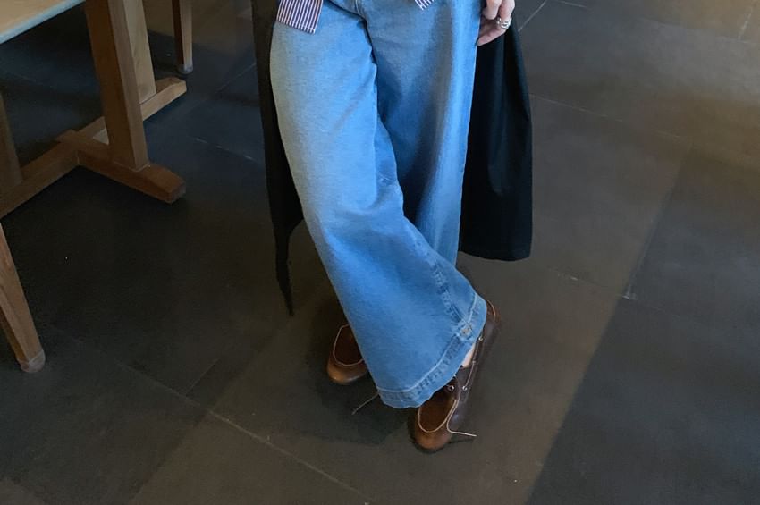 Bakli - Blouse met lange mouwen, opstaande kraag, strepen en knopen
