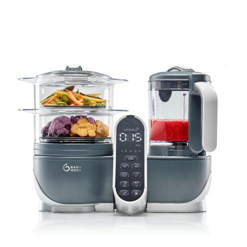 Nutribaby(+) Gris Robot Multifonctions bébé 6 en 1 - BABYMOOV