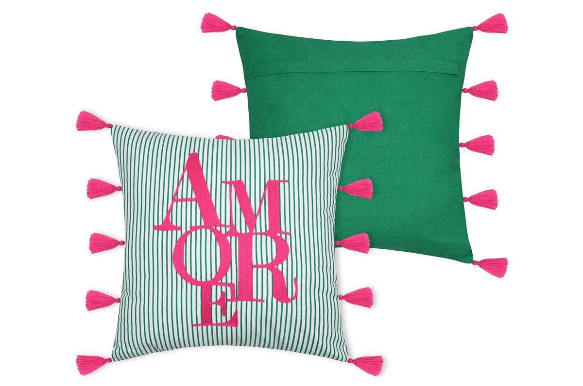 DOLCEVITA COUSSIN 40X40CM CELADON