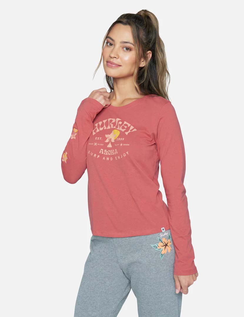 Country Perfect Crew Mineral Pink Sweater