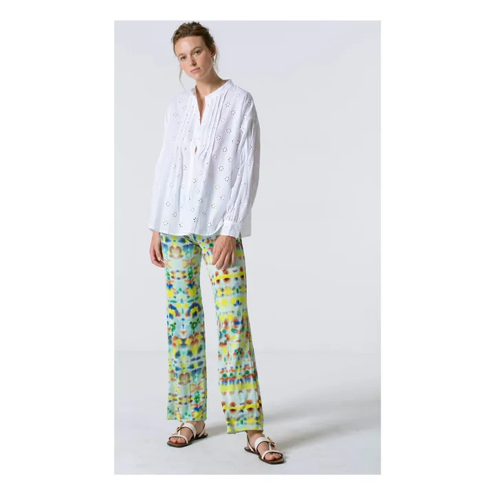 Suzie Winkle Blouse Paula Coco | Blanc