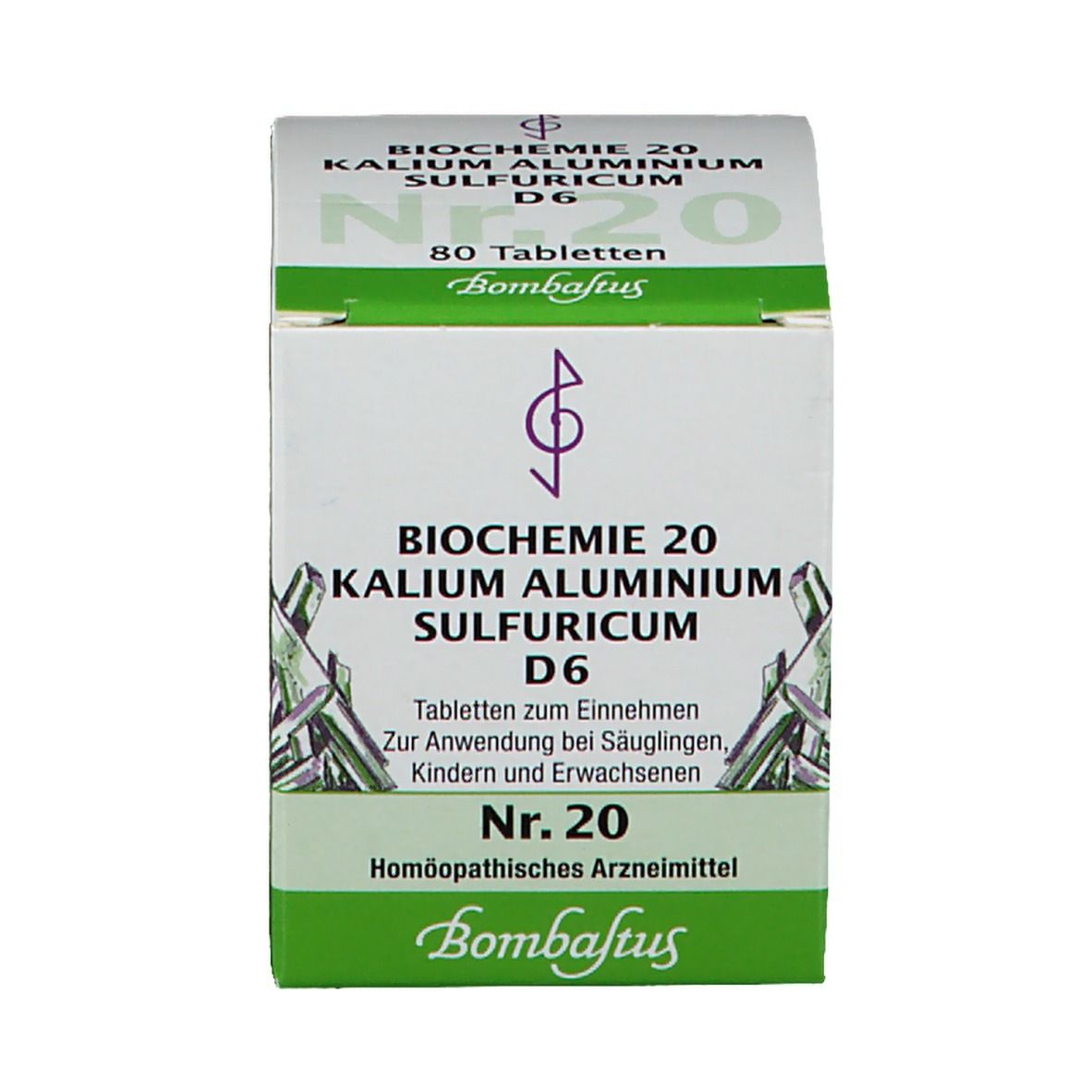 BIOCHEMIE 20 Kalium aluminium sulfuricum D6