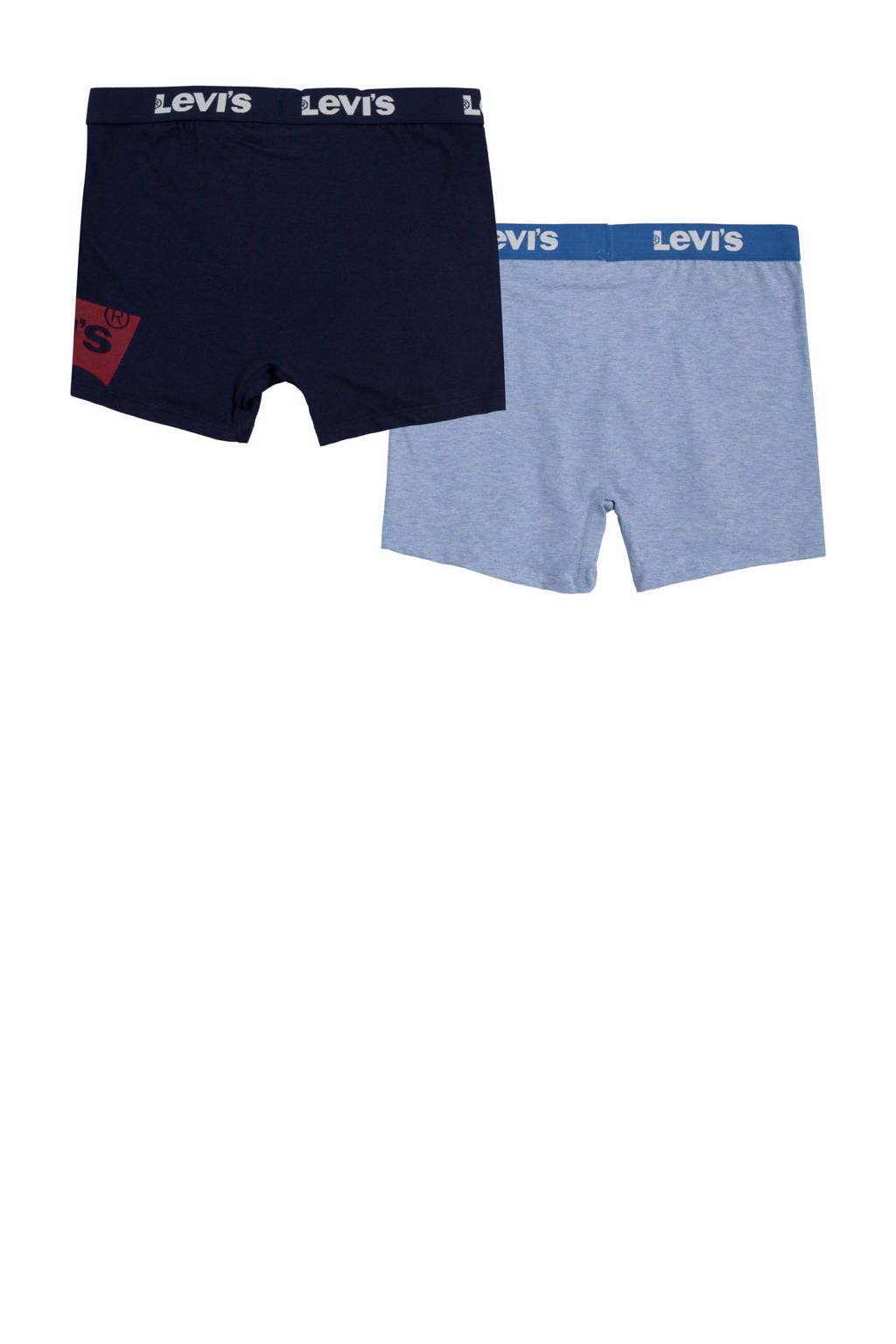 boxershort Batwing- set van 2 donkerblauw/lichtblauw