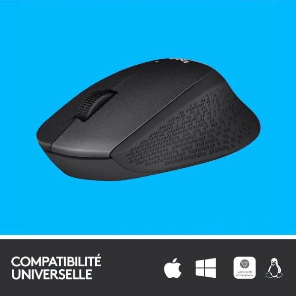 Logitech M330 Silent Plus - Noire