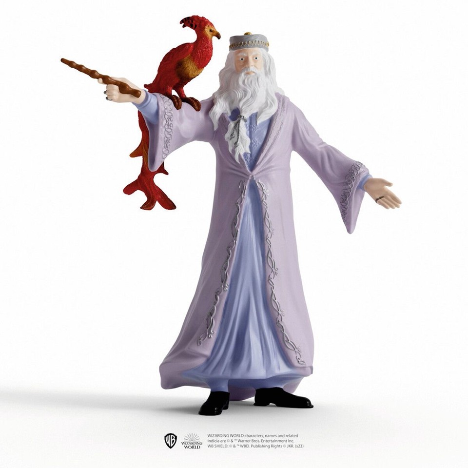 Schleich - Harry Potter - Dumbledore & Fawkes (42637)
