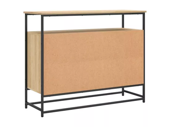 Buffet chêne sonoma 100x35x80 cm bois d'ingénierie