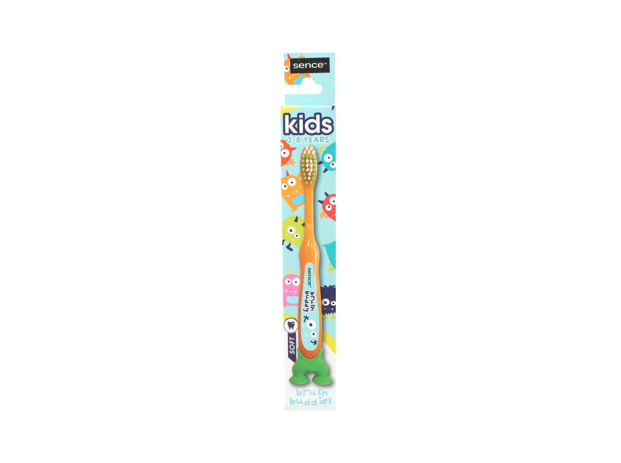 ESCOVA DENTES SENCE CRIANÇA 3-8 ANOS SUAVE 1UN