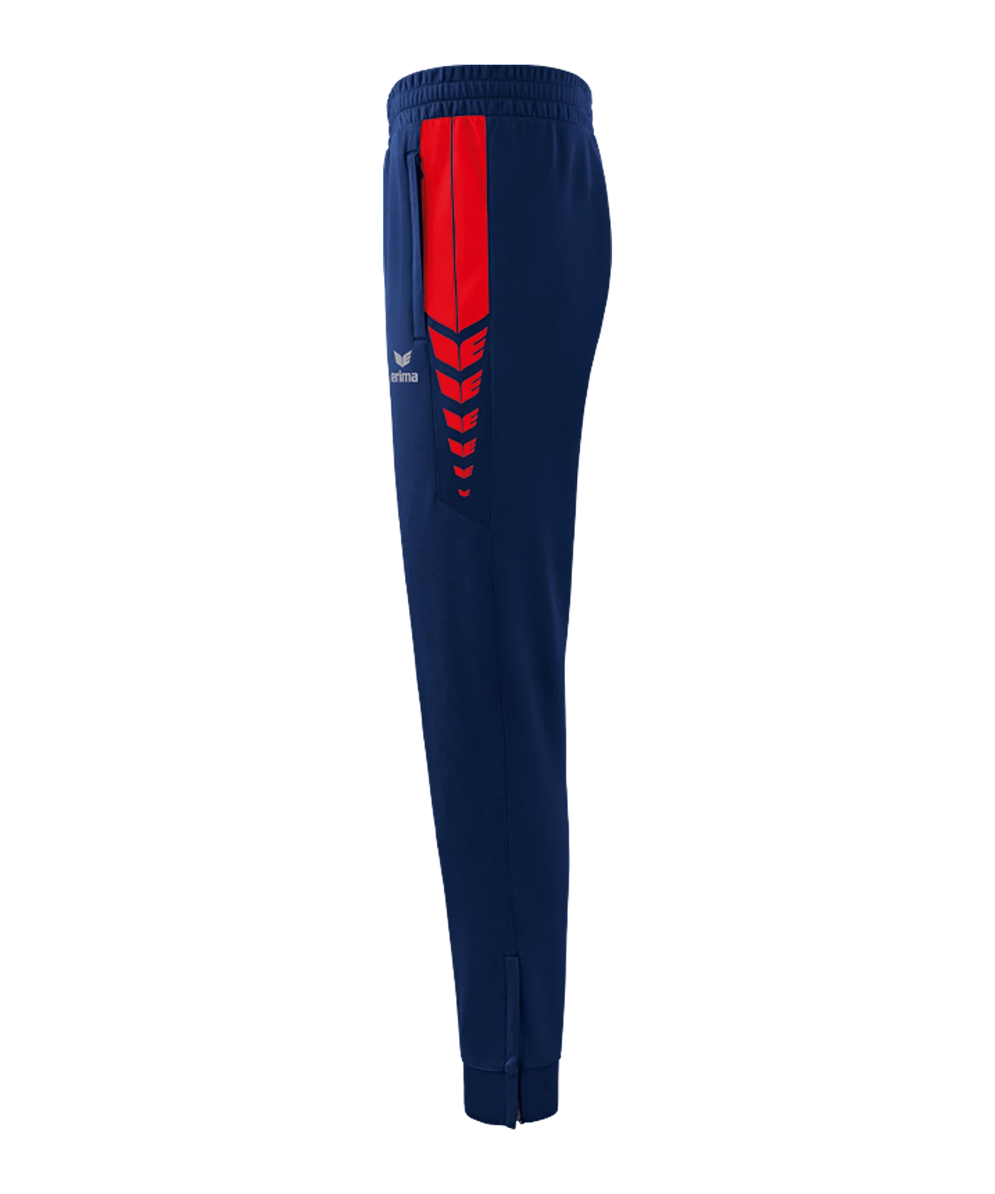 Erima Six Wings Worker Hose Kids Schwarz Rot