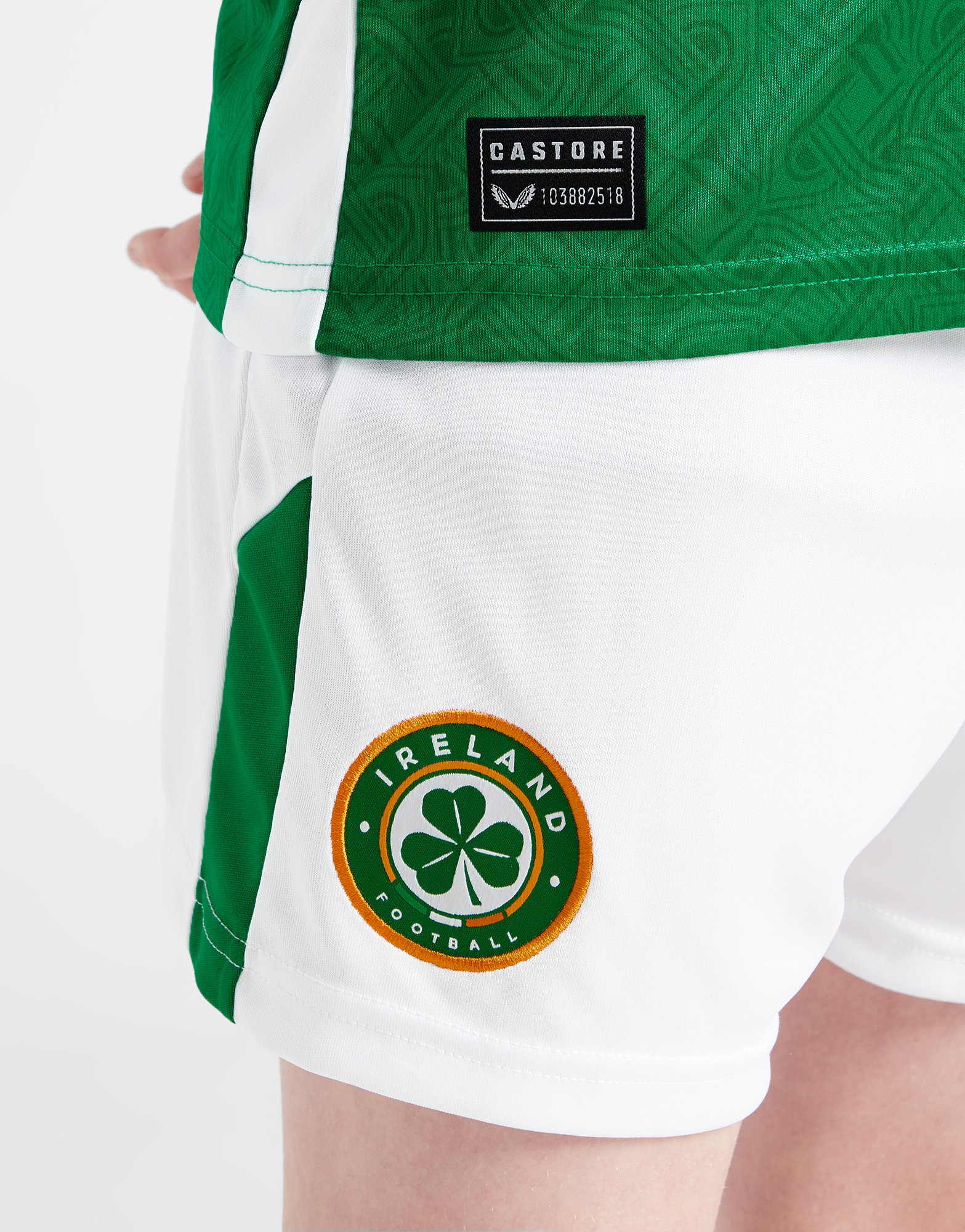 Castore Short Irlande 2024 Match Domicile Junior