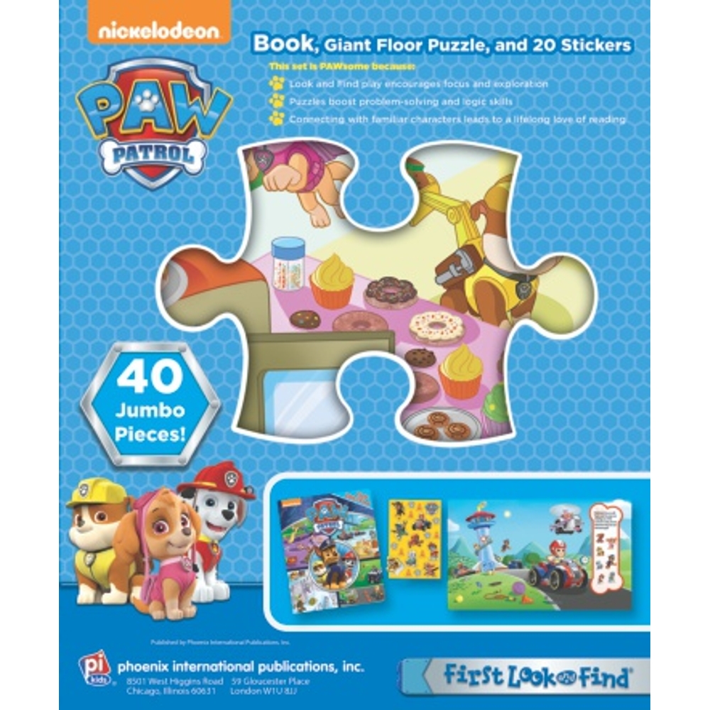 Mein erstes PAW Patrol Suchbuch mit riesigem Bodenpuzzle