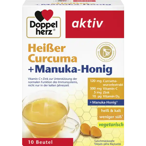 aktiv Heißer Curcuma + Manuka-Honig