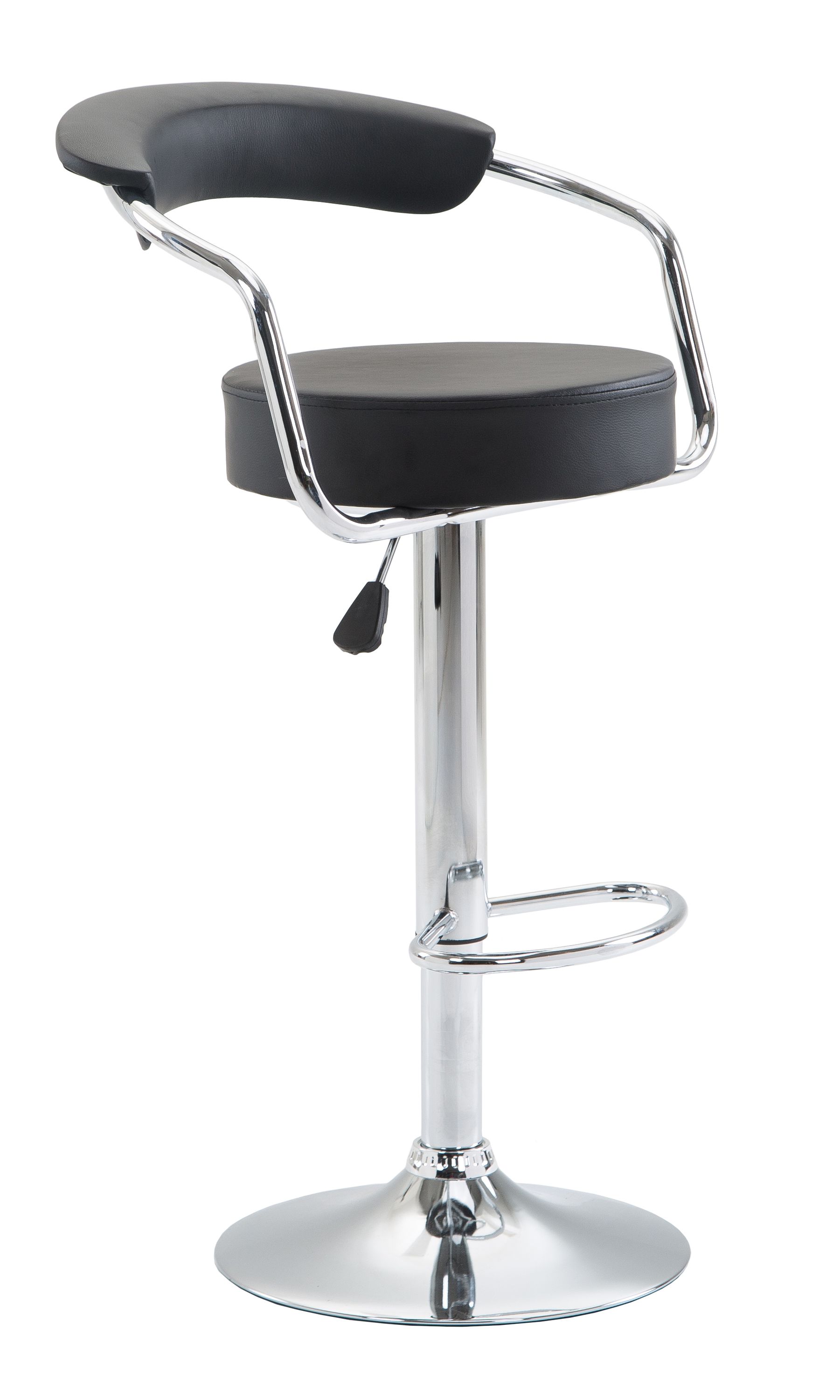 Barhocker WENDY 2er Set schwarz