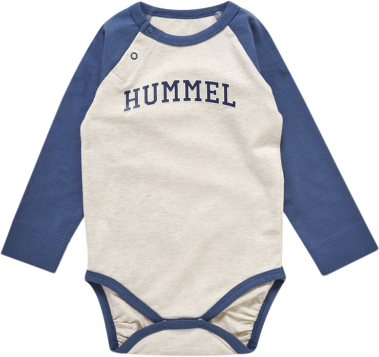 Hummel hmlBLIXEN BODY L/S Whitecap gray