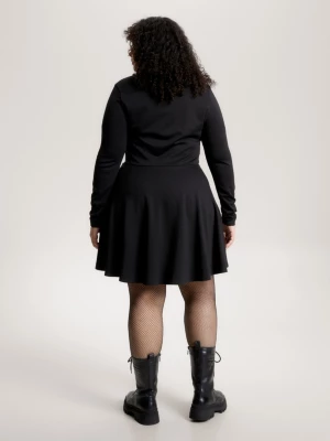 Vestido curto evasê essencial Curve