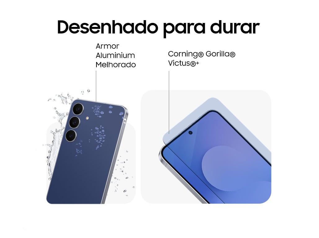 SMARTPHONE SAMSUNG GALAXY S25 FE 256GB AZUL MAR