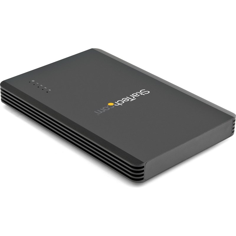 StarTech.com Boîtier SSD M.2 NVMe Thunderbolt 3 à 4 Baies - Boîtier Disque Dur Externe 1 DisplayPort vidéo et 2 Ports TB3 Downstream - Boîtier pour Disque Dur - Boîtier SSD Externe, 40Gbps, Alimentation 72W