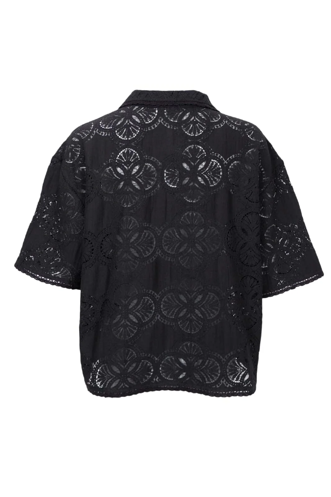 Black Colour Bcmilos Lace Blouse 40877