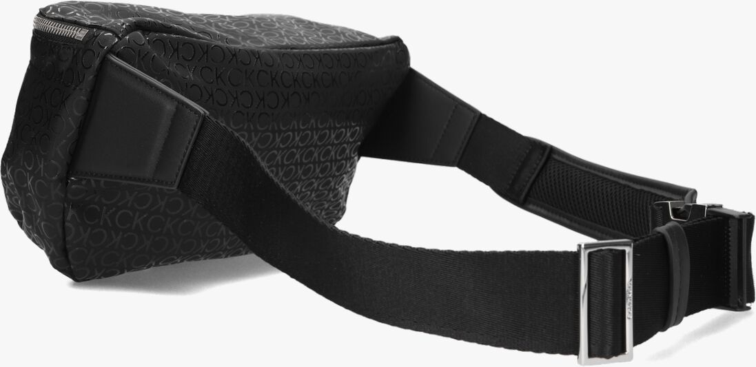 CALVIN KLEIN zwarte calvin klein schoudertas ck elevated waistbag mono