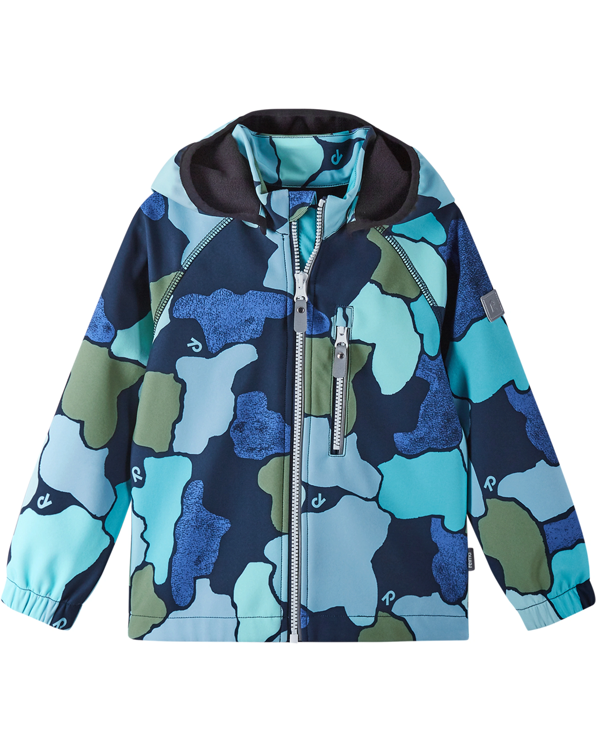 Softshelljacke VANTTI mit Innenfleece in navy