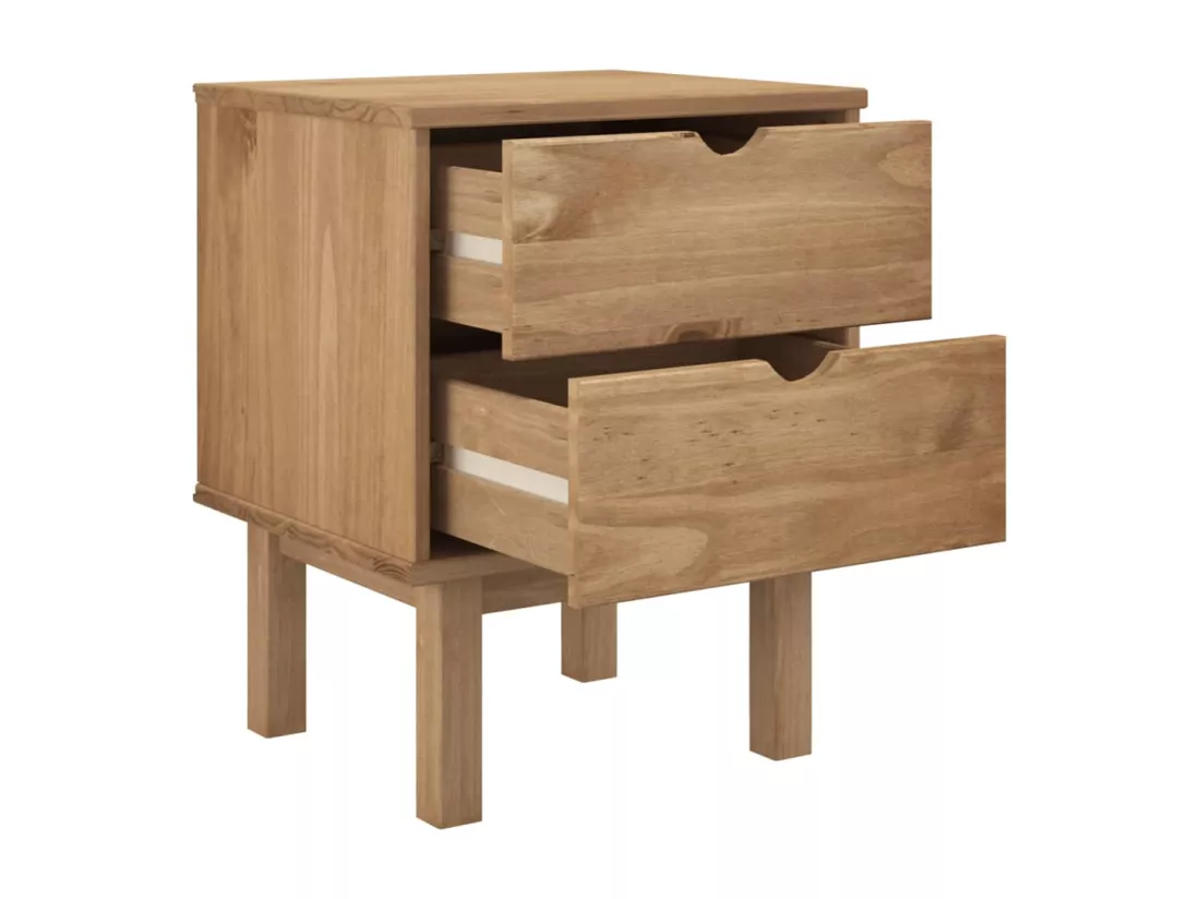 Table de chevet OTTA 45x39x57 cm bois de pin massif