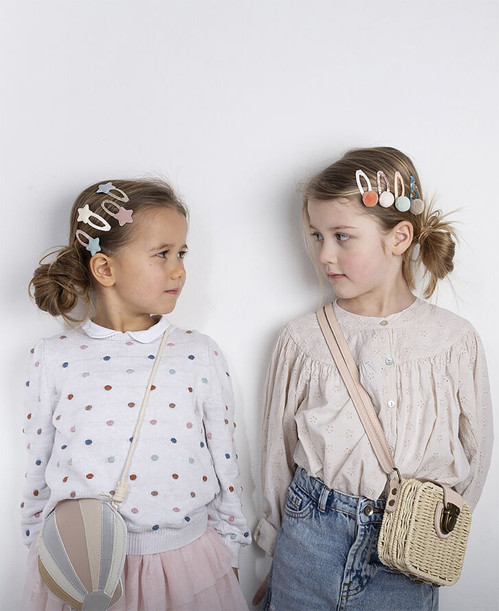 Mimi & Lula Mimi & Lula - Skuldertaske - Muslingeskal - Shimmer