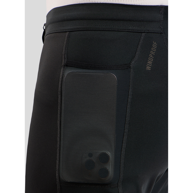 Odlo Herren Zeroweight Warm Reflective Tights
