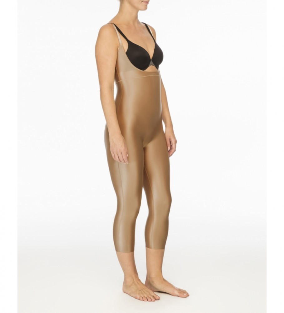 Cinta modeladora SPANX Full Body Shaper and Straps 10155R bege