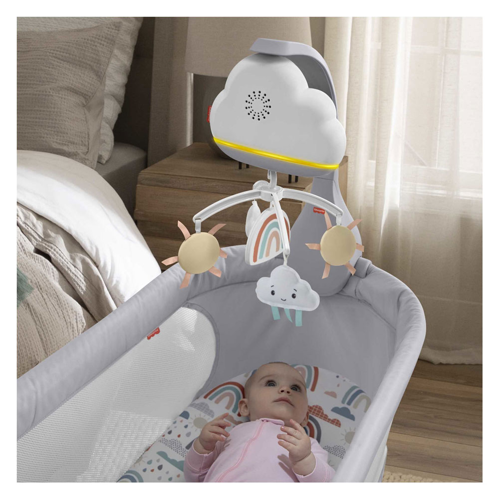 Fisher Price Regenboog Muziekmobiel voor Wieg of Babybedje