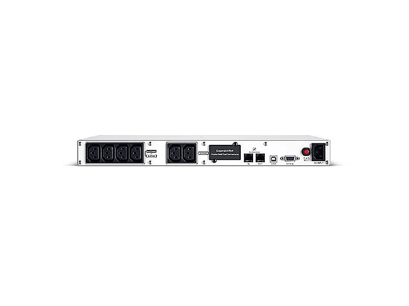 CyberPower Office Rackmount Series OR1500ERM1U - UPS (rackversion) - AC 230 V - 900 Watt - 1500 VA - 1-faset - Ethernet, RS-232, USB - output-stikforbindelser: 6 - 1U - sølv