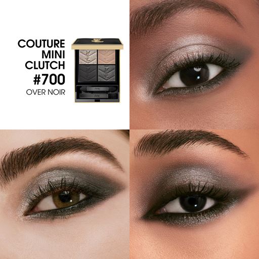 Yves Saint Laurent Couture Mini Clutch Øjenskygge Palette, 700 Over Noir
