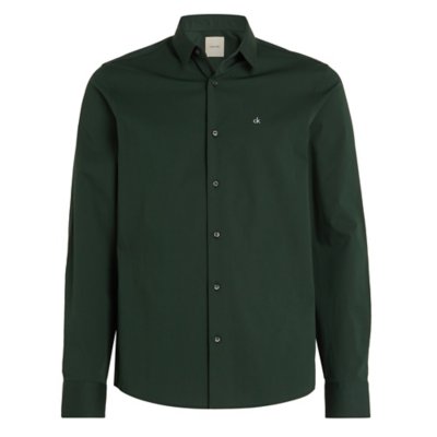 Chemise à manches longues homme Poplin Stretch Slim CALVIN KLEIN