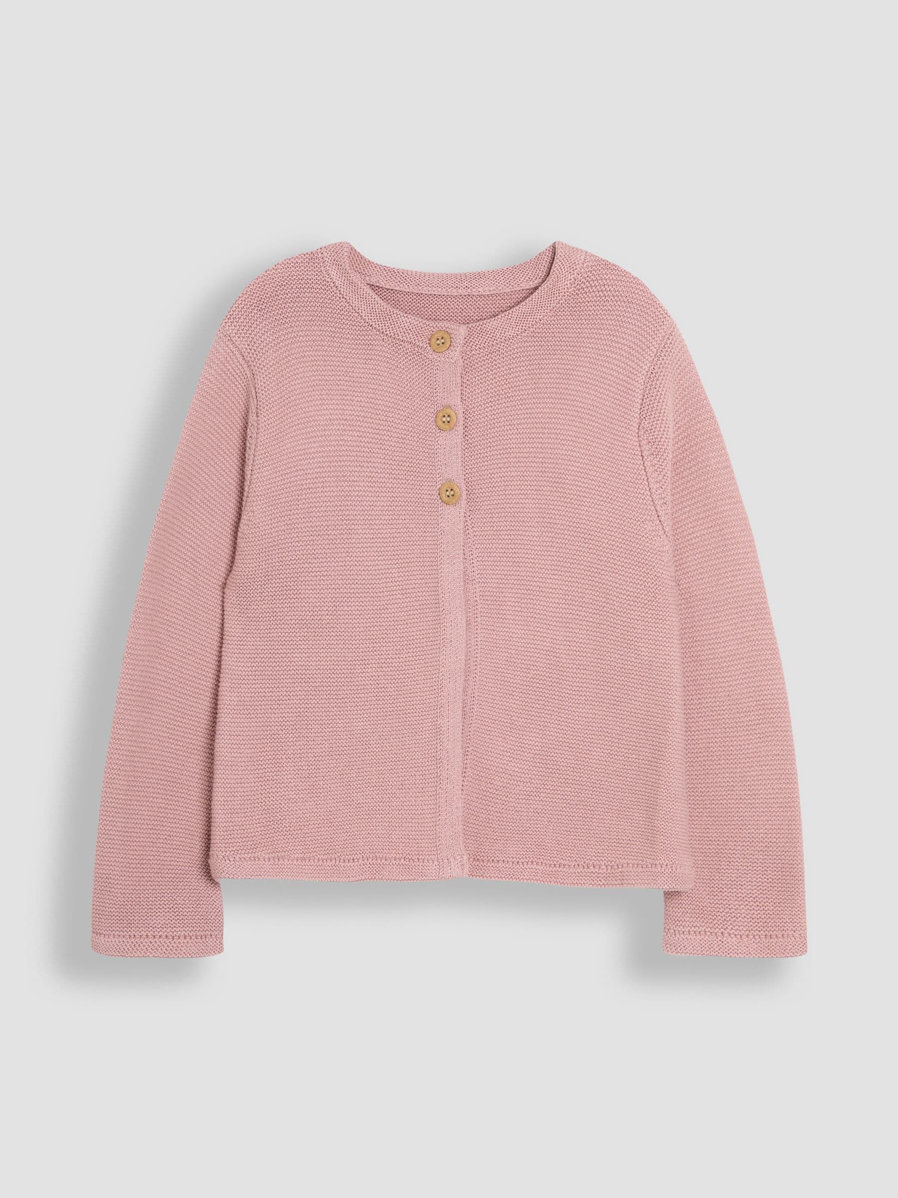 Roze - JoJo Maman Bébé Klassiek 100% katoenen vest