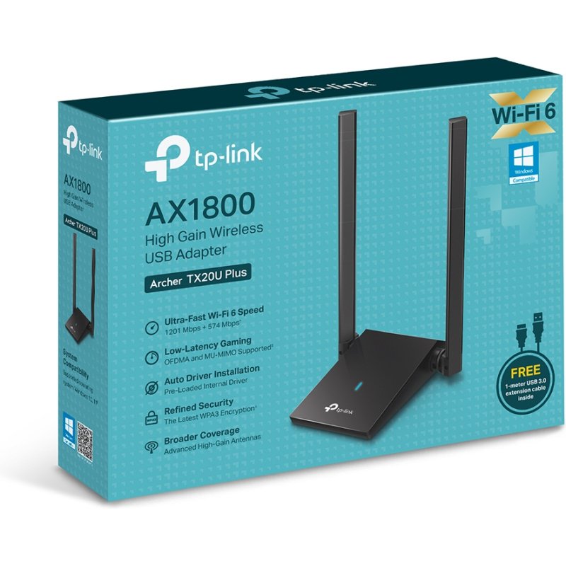 TP-Link Archer TX20U Plus WLAN 1800 Mbit/s
