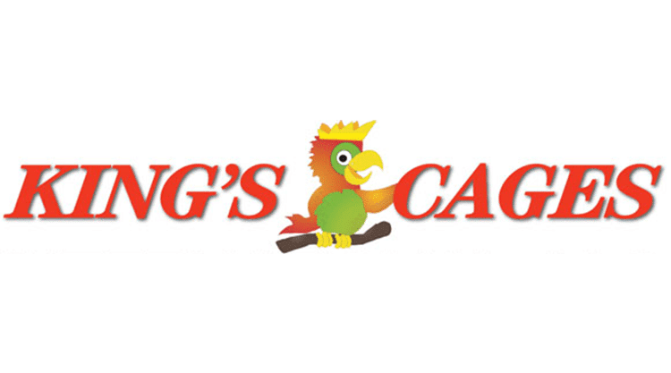 Comedouro King's Cages de 600ml em aço inoxidável
