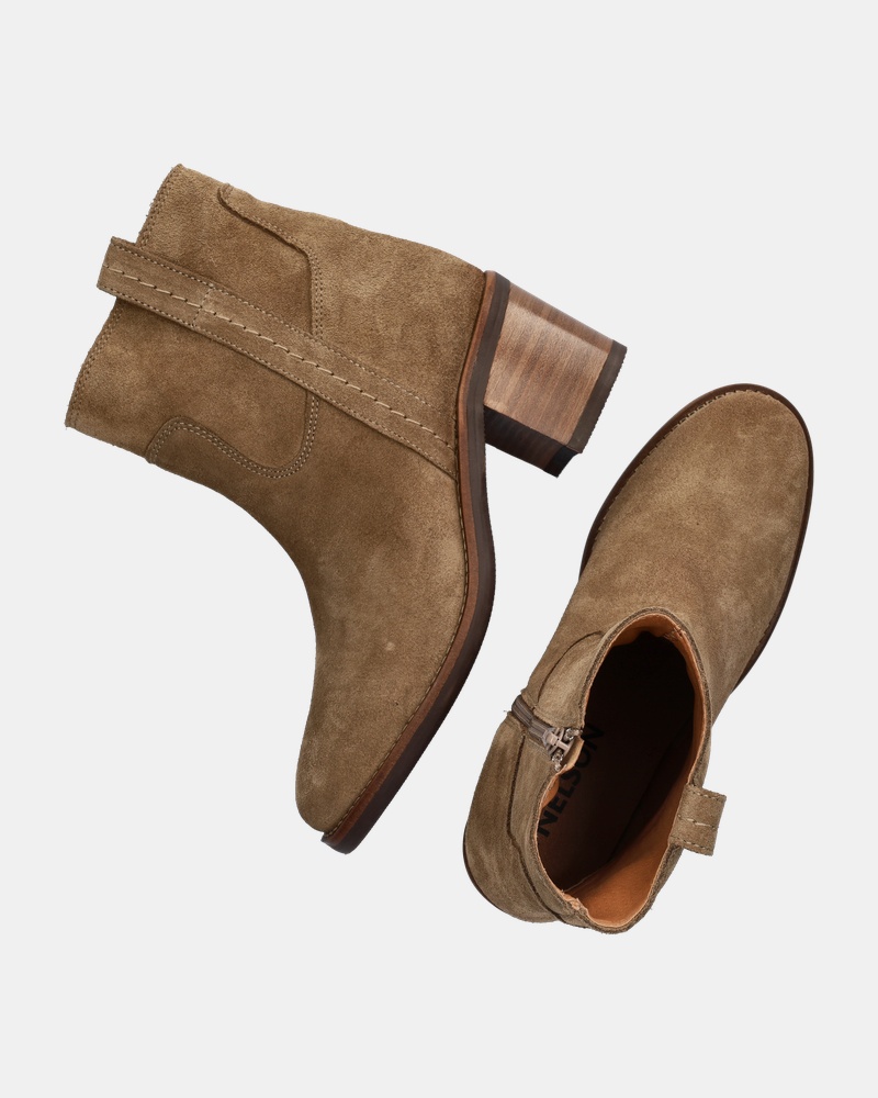 Nelson Rits- & gesloten boots  - bruin