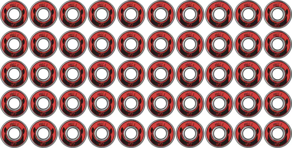 Wicked ABEC 5 Freespin 608 50-Pack Kuglelejer - Inliners Rulleskøjter