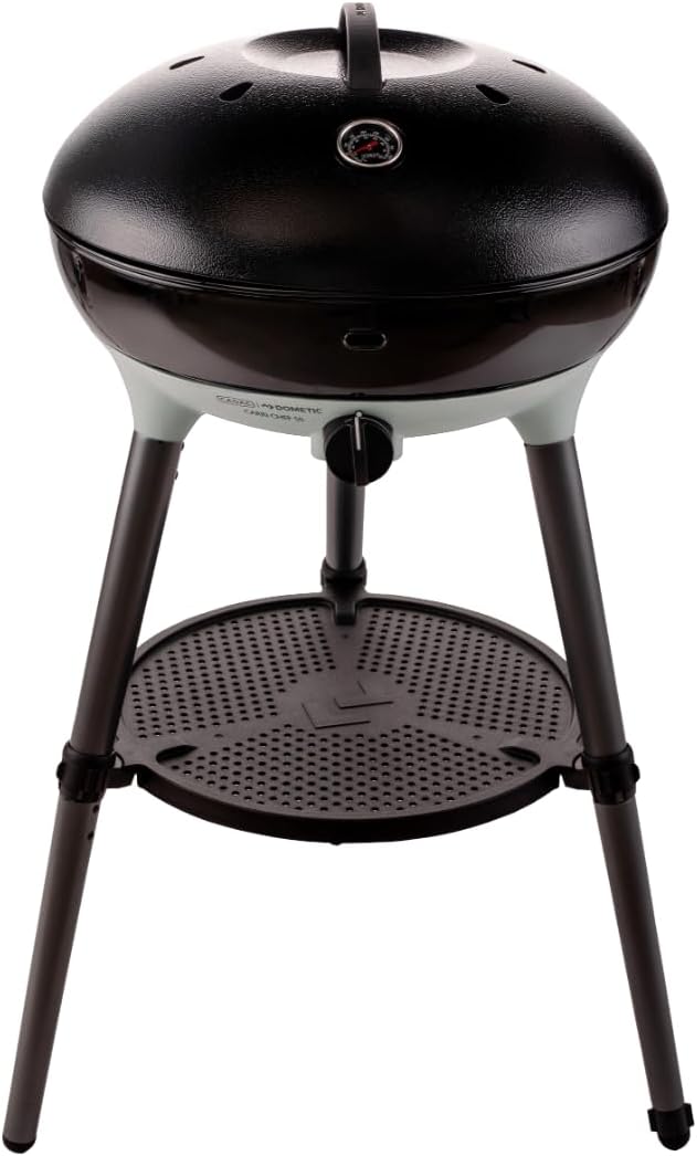 CADAC - Carri Chef 50 BBQ - 50mBar - Tragbare Grills - Automatische Zündung - Inkl. Tragetasche - Campingplatz - BBQ-Must-Haves