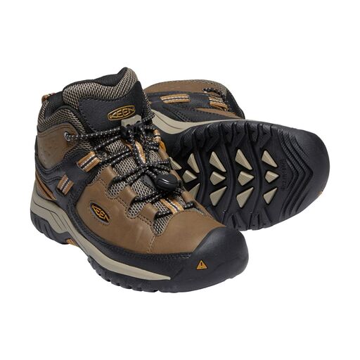 Botas de caminhada infantis impermeáveis Keen Targhee