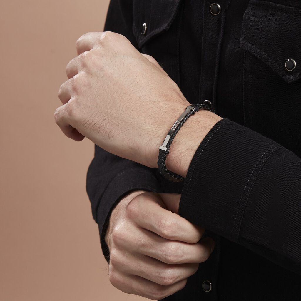 Bracelet Moris Acier Blanc Oxyde De Zirconium