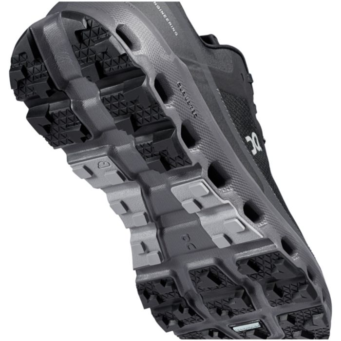 On Herre Trailsko Cloudvista 2 Waterproof Sort