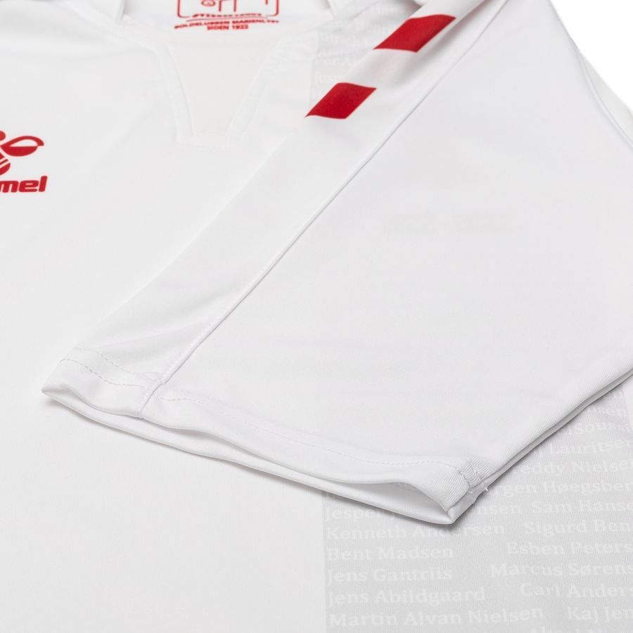 BK Marienlyst 100 Års Jubilæumstrøje - Blanc/Rouge