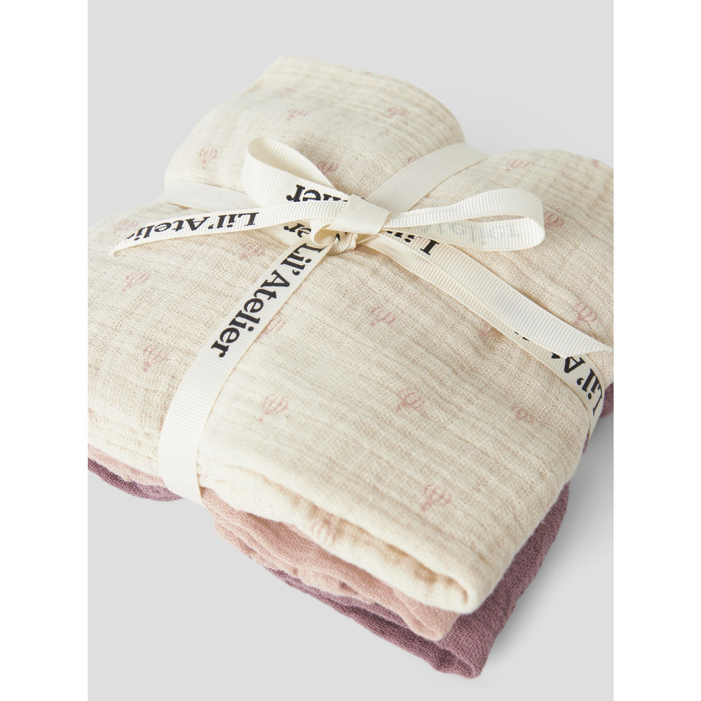 Køb Lil'Atelier Turtledove Nostalgia Rose/Cameo Rose Nbnfergie 3-Pak Nappies Lil